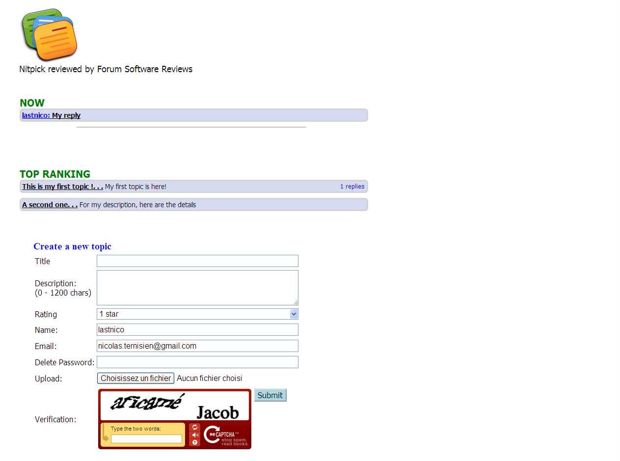 NitPick 2011 Screenshot